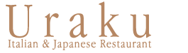 Uraku Italian & Japanese Restaurant@͎R̉BƂłBR̒ɂЂƍ낵RɕAs̑ȂÂɁA߂Ă܂B